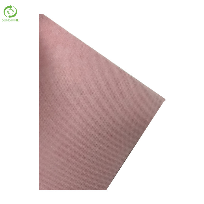 50gsm 26cm 粉色 100%PP 医用纺粘无纺布卷在中国制造商