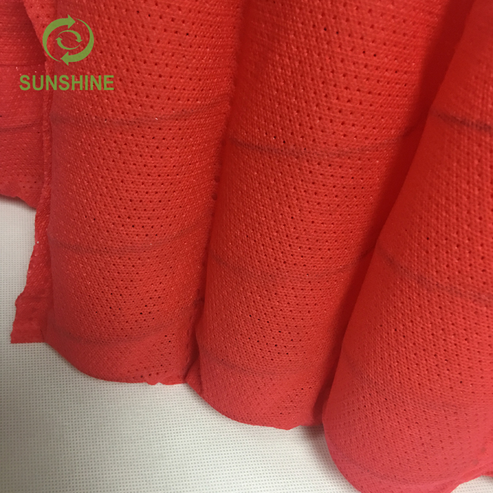 中国制造商 55-70gsm 穿孔纺粘无纺布使用床垫袋装弹簧